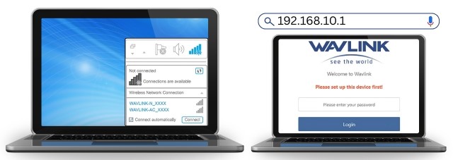 Accessing the Setup Page to Configure Wavlink Outdoor WiFi Range Extender