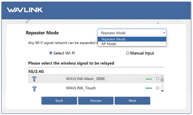 Wavlink Login Process