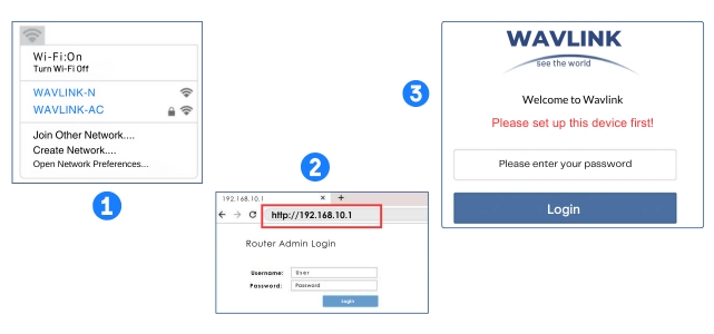 Access Wavlink Router Login Interface
